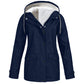 ❄️ Women's Plush-Lined Windproof Hooded Jacket