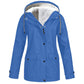 ❄️ Women's Plush-Lined Windproof Hooded Jacket