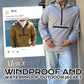 🧥 Men's Windproof and Waterproof Outdoor Jacket