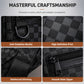 💼 PU Leather Square Crossbody Bag for Men