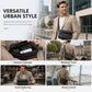 💼 PU Leather Square Crossbody Bag for Men