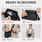 💼 PU Leather Square Crossbody Bag for Men