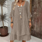 🌊 Women's Summer Loose Ruffle Sleeve Dress
