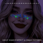 🎃 Halloween Luminous Face Tattoo Stickers