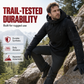 💥 Built for Wind & Rain 💧 Waterproof Insulated Outdoor Jacket