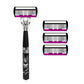 🪒  Manual Razor Set – Smooth Shave With a Balanced Metal Handle ✨