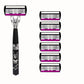 🪒  Manual Razor Set – Smooth Shave With a Balanced Metal Handle ✨