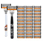 🪒  Manual Razor Set – Smooth Shave With a Balanced Metal Handle ✨