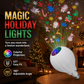 🎅 Colorful Rotating Christmas Atmosphere Projector ❄️