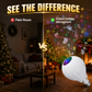 🎅 Colorful Rotating Christmas Atmosphere Projector ❄️