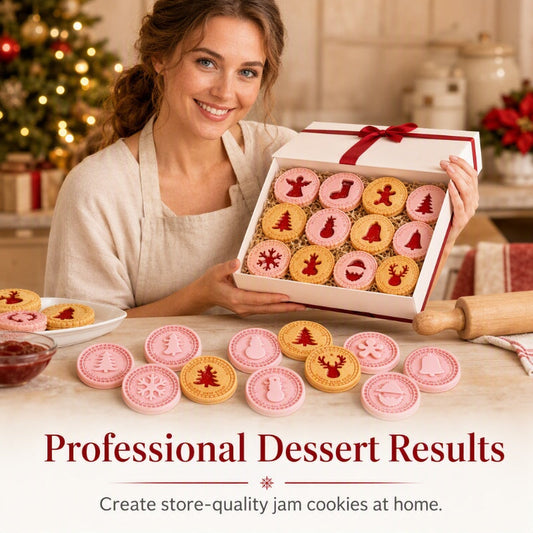 🔥 Buy 2, Get 1 Free 🏆 Holiday Christmas Cookie Cutter Set