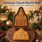📢📢📢 BUY 1 GET 1 FREE！！！🎄🥧 Faith-Inspired Christmas Mini Pie Mold – 3D Holiday Pastry Press for Meaningful Christmas Baking