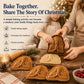📢📢📢 BUY 1 GET 1 FREE！！！🎄🥧 Faith-Inspired Christmas Mini Pie Mold – 3D Holiday Pastry Press for Meaningful Christmas Baking