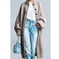 🍂 New Arrivals - Women's Chunky Knit Long Sweater Coat