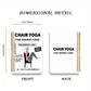 🧘 Chair Yoga Spiral Notebook for Weight Loss