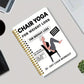 🧘 Chair Yoga Spiral Notebook for Weight Loss