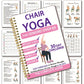 🧘 Chair Yoga Spiral Notebook for Weight Loss