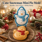 🎄🥧 Christmas Mini Pie Mold 🎅 Festive Press Maker for Santa, Gingerbread & Reindeer Pastries