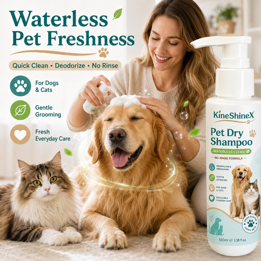 🥳HOT SALE🥳💞Waterless pet freshener, No-rinse, deodorizing & gentle. Fresh pet in minutes – grab yours! ✅