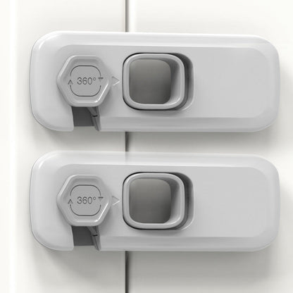 🔒Childproof Fridge Locks – Multifunctional & easy to install ✨Adjustable Safety Lock for Refrigerator Doors, Cabinets & Drawers