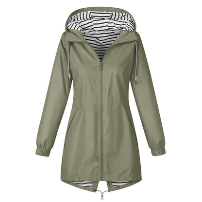 🌧️ Ready When the Weather Turns ⚡️ Women's Waterproof Hooded Outdoor Jacket