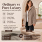 ❄️ Women's Loose-Fit Hooded Plush Jacket