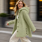 ❄️ Women's Loose-Fit Hooded Plush Jacket