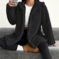 ❄️ Women's Loose-Fit Hooded Plush Jacket