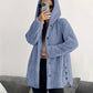 ❄️ Women's Loose-Fit Hooded Plush Jacket