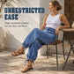 👖 Shape It Your Way | Women's Adjustable-Hem Balloon Jeans