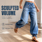 👖 Shape It Your Way | Women's Adjustable-Hem Balloon Jeans