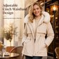 🔥Women's Winter Faux Fur Padded Parka ❄️Cozy Fleece Lined Winter Jacket
