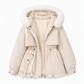 🔥Women's Winter Faux Fur Padded Parka ❄️Cozy Fleece Lined Winter Jacket