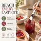 🍰🥄 Long-Handle 316L Stainless Steel Dessert Spoon ✨ Wide Shallow Scoop, Multipurpose Metal Spoon for Ice Cream, Jam, Yogurt, Cake & Daily Kitchen Use