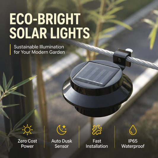 ☀️💡  Light Up Gutters, Fences & Garden Walls  🏡✨ Solar-Powered Outdoor LEDs With No Mains Wiring Needed