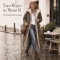 🧥 Two Looks, One Cozy Coat ⚡ Women's Reversible Hooded Padded Coat