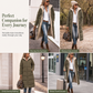 🧥 Two Looks, One Cozy Coat ⚡ Women's Reversible Hooded Padded Coat