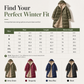 🧥 Two Looks, One Cozy Coat ⚡ Women's Reversible Hooded Padded Coat