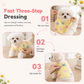 🐶 Dog Vest With Built-In Leash ❄️ Warm & Easy to Wear