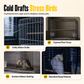🏠🥚 LIMITED-TIME ! ⚡ Hanging Cotton Bird Nest Hammock – Double-Layer Fleece Warm Cave For Small Birds ✨