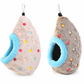 🏠🥚 LIMITED-TIME ! ⚡ Hanging Cotton Bird Nest Hammock – Double-Layer Fleece Warm Cave For Small Birds ✨