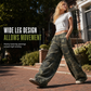 🍃 Vintage Camo Wide-Leg Sweatpants ✨ Relaxed Fit Everyday Comfort