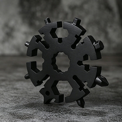 ❄️ Snowflake Multi Tool – 20 Functions In One Pocket Tool