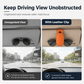 ✨ Car Sunglasses Holder 🕶️ Double clip & ticket card mount
