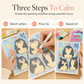 🎨 Mindfulness Braille Coloring Set 🌈 Relaxing Creative Painting Kit