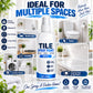 🎨 Tile Renewal Spray Paint, 100ml 3 Colors ✨ Waterproof Tile Coating Spray, Fast Drying Bathroom Kitchen Tile Recolor Paint for Tile Restoration