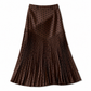 🍁 Women's High Waist Polka Dot Pleated Skirt