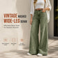 ✨ Vintage Wide-Leg Jeans – High Waist Comfort & Timeless Style 💙