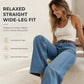 ✨ Vintage Wide-Leg Jeans – High Waist Comfort & Timeless Style 💙