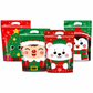 🎅 ⏰50 Pack Christmas Candy Bags Cartoon Stand Up Zipper Pouches for Snowflake Crisp Cookie and Baking Food Packaging❄️